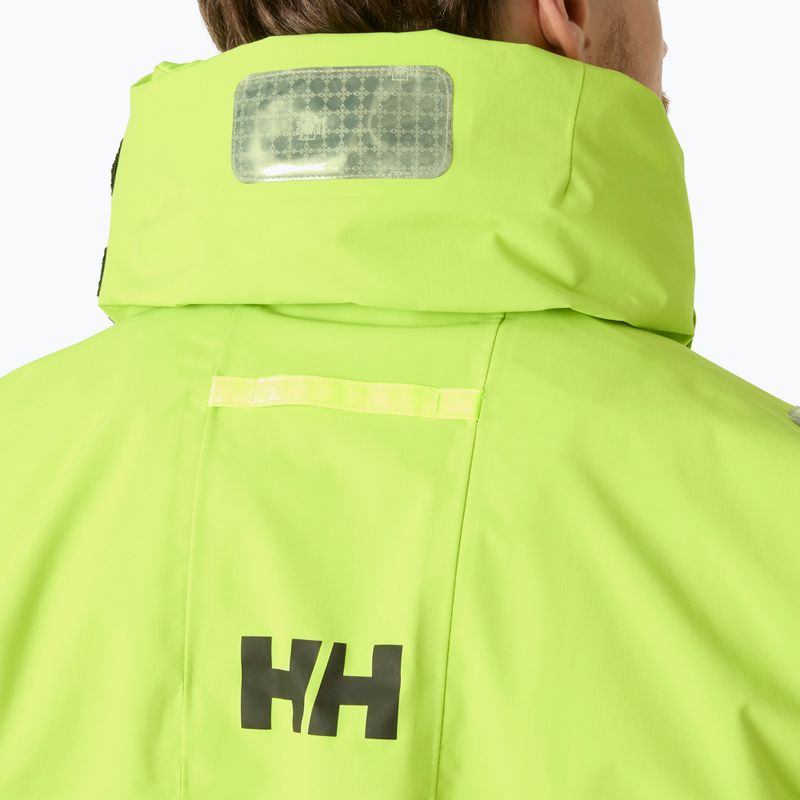 Giacca da vela da uomo Helly Hansen Skagen Offshore luminous green 5