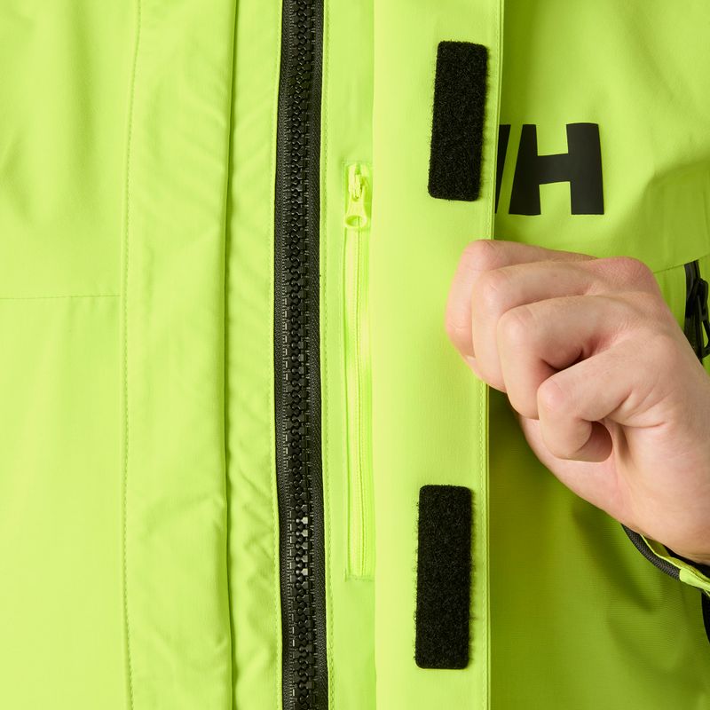 Giacca da vela da uomo Helly Hansen Skagen Offshore luminous green 6