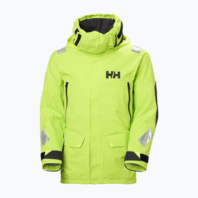 Giacca da vela da uomo Helly Hansen Skagen Offshore luminous green 12
