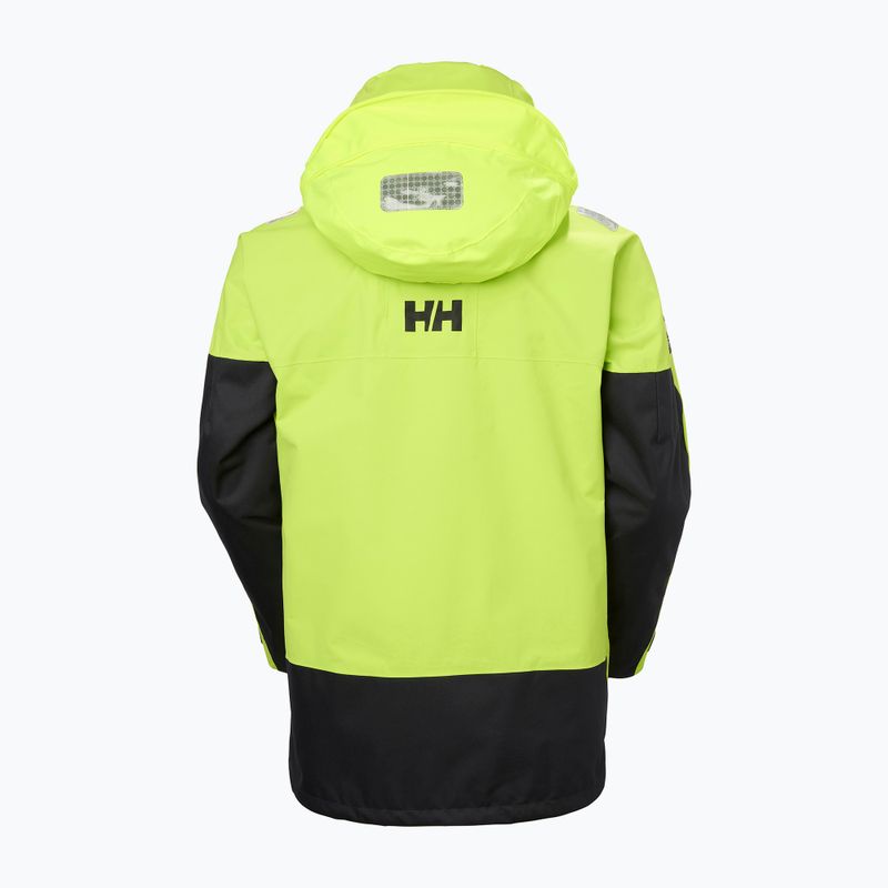 Giacca da vela da uomo Helly Hansen Skagen Offshore luminous green 13