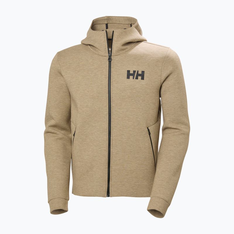 Felpa da vela uomo Helly Hansen HP Ocean Full Zip 2.0 sepia melange 5
