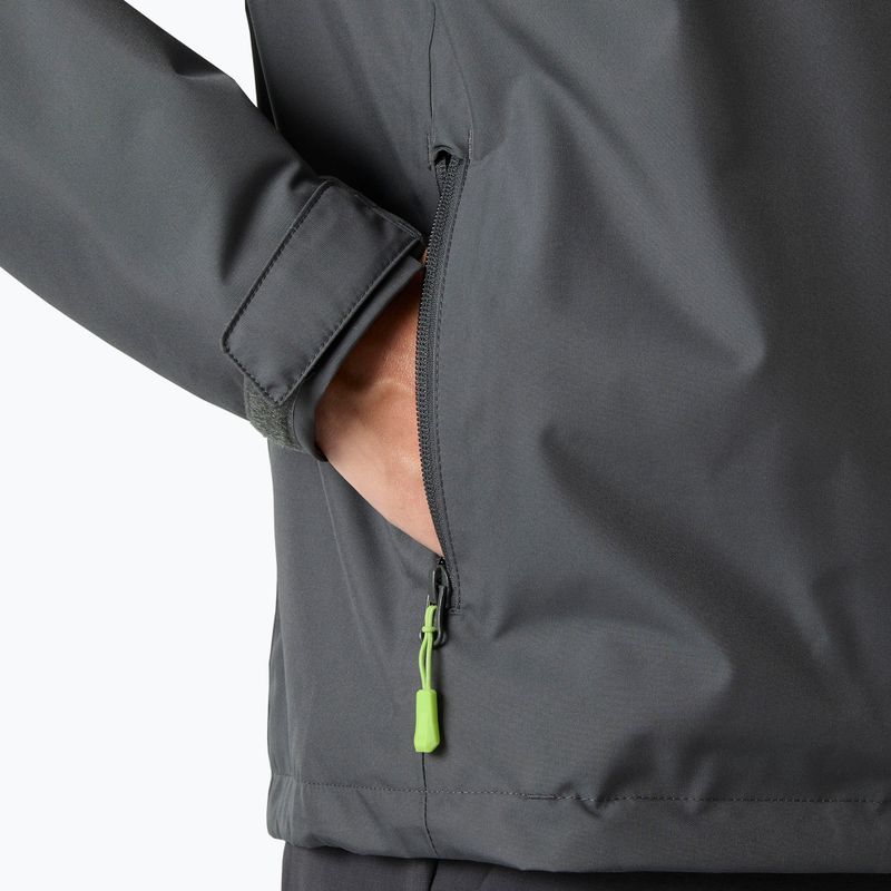 Giacca da vela da uomo Helly Hansen Crew Hooded Midlayer 2 thunder grey 7
