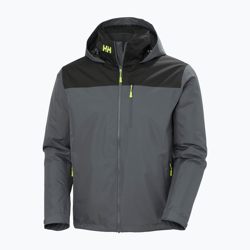 Giacca da vela da uomo Helly Hansen Crew Hooded Midlayer 2 thunder grey 9