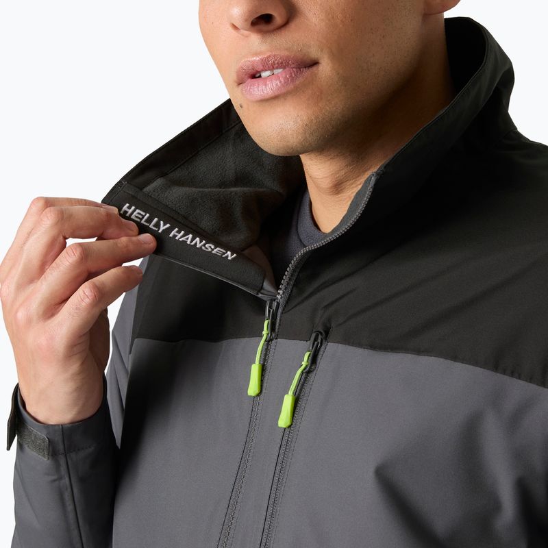 Giacca da vela da uomo Helly Hansen Crew Midlayer 2 thunder grey 3