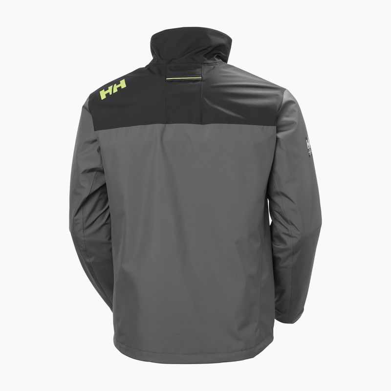 Giacca da vela da uomo Helly Hansen Crew Midlayer 2 thunder grey 10