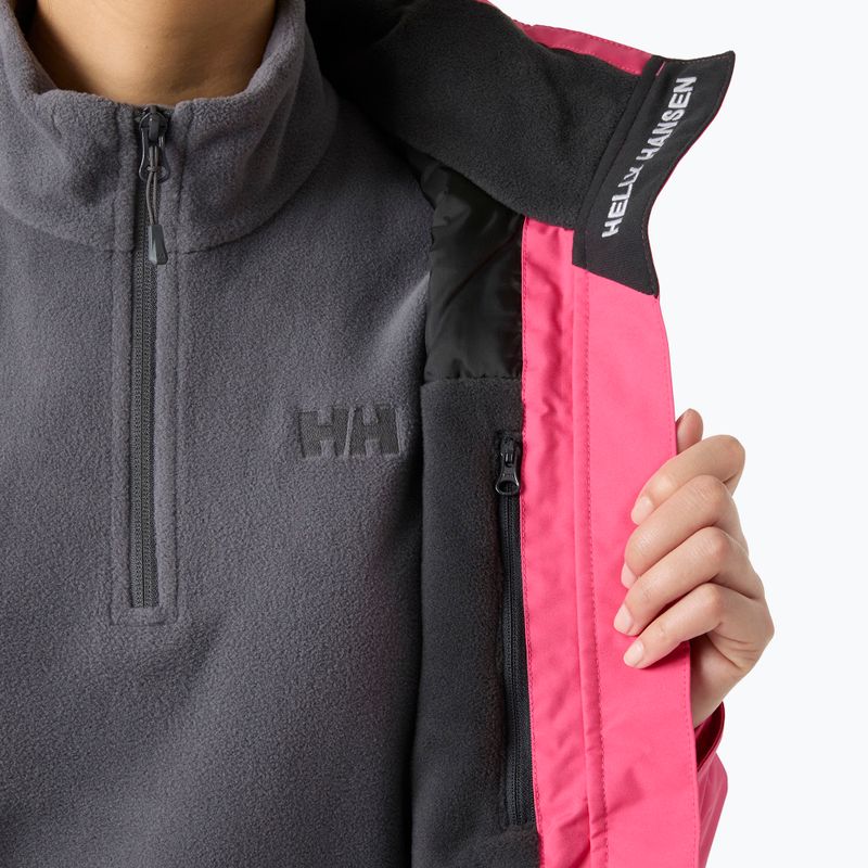 Giacca da vela da donna Helly Hansen Crew Hooded Midlayer 2.0 hot pink 5