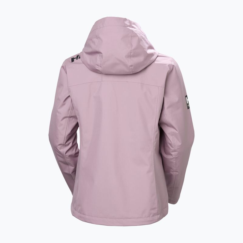 Giacca da vela da donna Helly Hansen Crew Hooded Midlayer 2.0 purple play 9