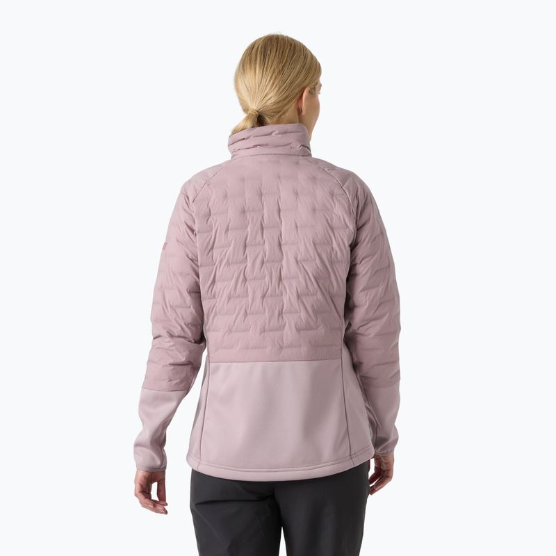 Giacca ibrida donna Helly Hansen HP Hybrid Stretch Insulator purple clay 2