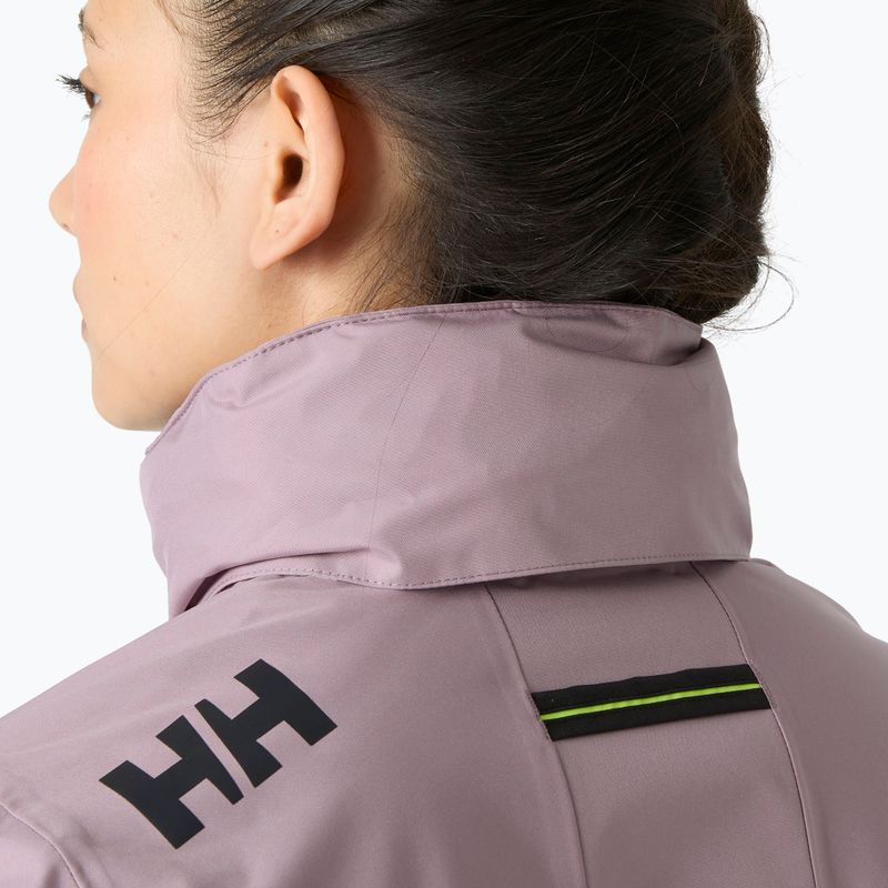 Giacca da vela da donna Helly Hansen Crew Hooded Pile purple clay 4