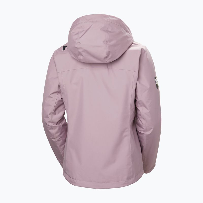 Giacca da vela da donna Helly Hansen Crew Hooded Pile purple clay 9