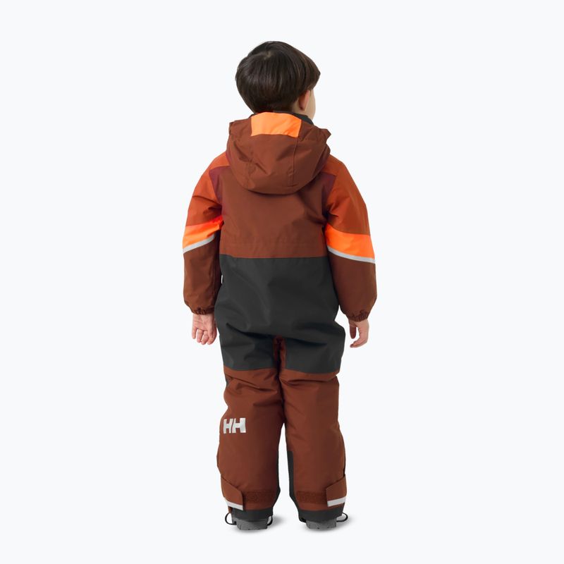 Tuta da sci per bambini Helly Hansen Rider 3.0 Ins iron oxide 4