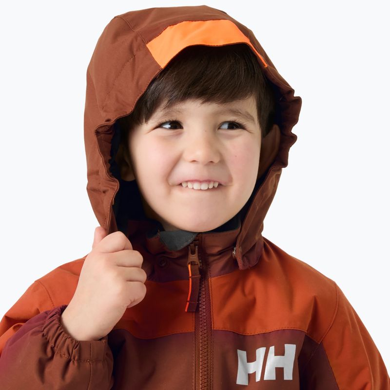 Tuta da sci per bambini Helly Hansen Rider 3.0 Ins iron oxide 5