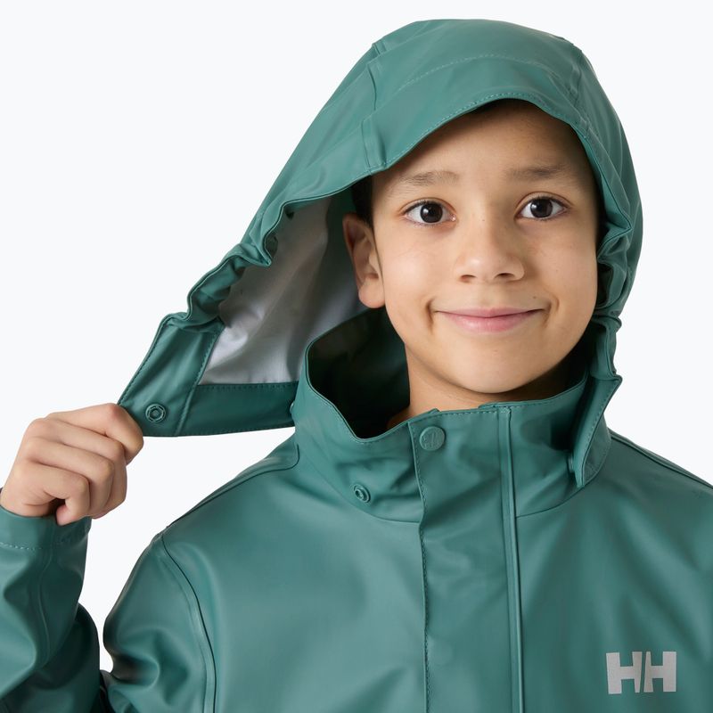 Giacca da vela per bambini Helly Hansen Moss opal green 3