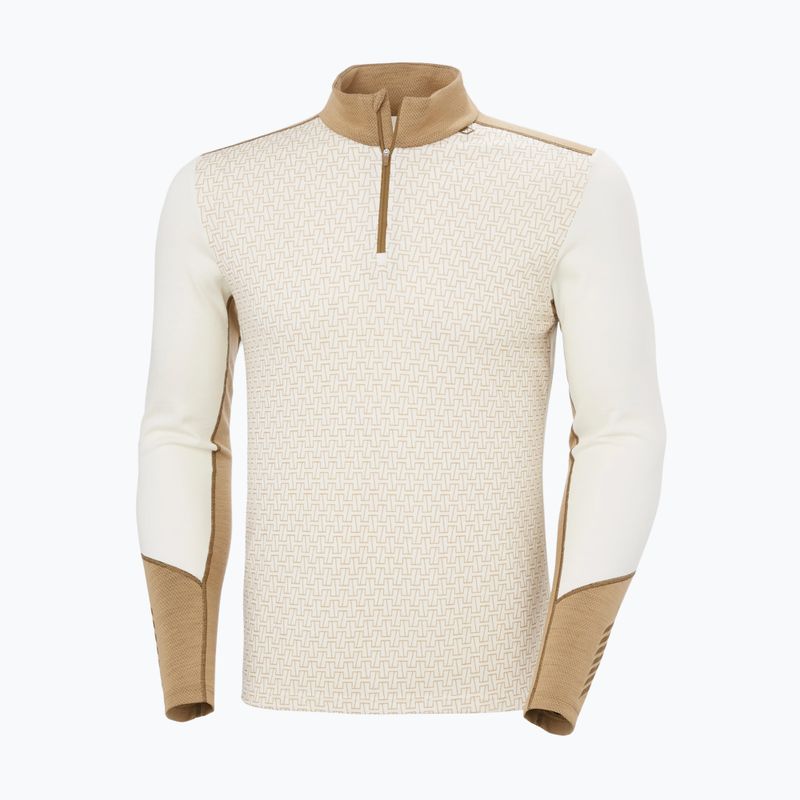Felpa termica uomo Helly Hansen Lifa Merino Midweight 1/2 Zip snow monogram aop 5
