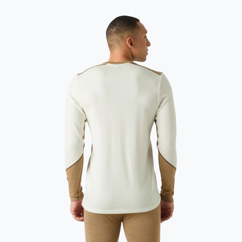 Felpa termica uomo Helly Hansen Lifa Merino Midweight Crew snow monogram aop 2