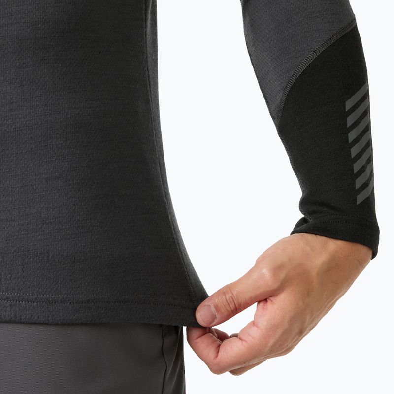 Felpa termica uomo Helly Hansen Lifa Merino Midweight Crew thunder grey 4