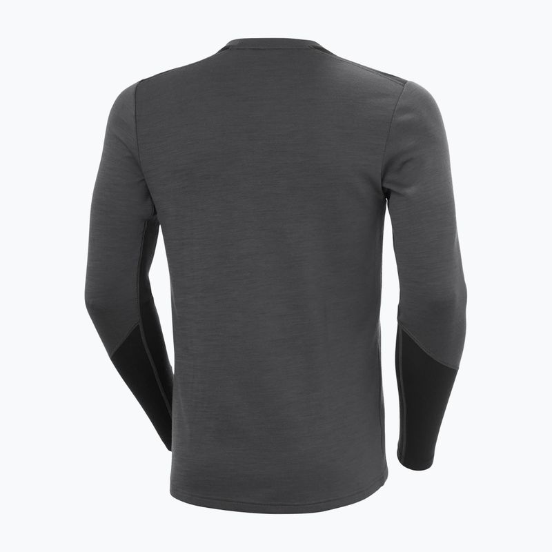Felpa termica uomo Helly Hansen Lifa Merino Midweight Crew thunder grey 6