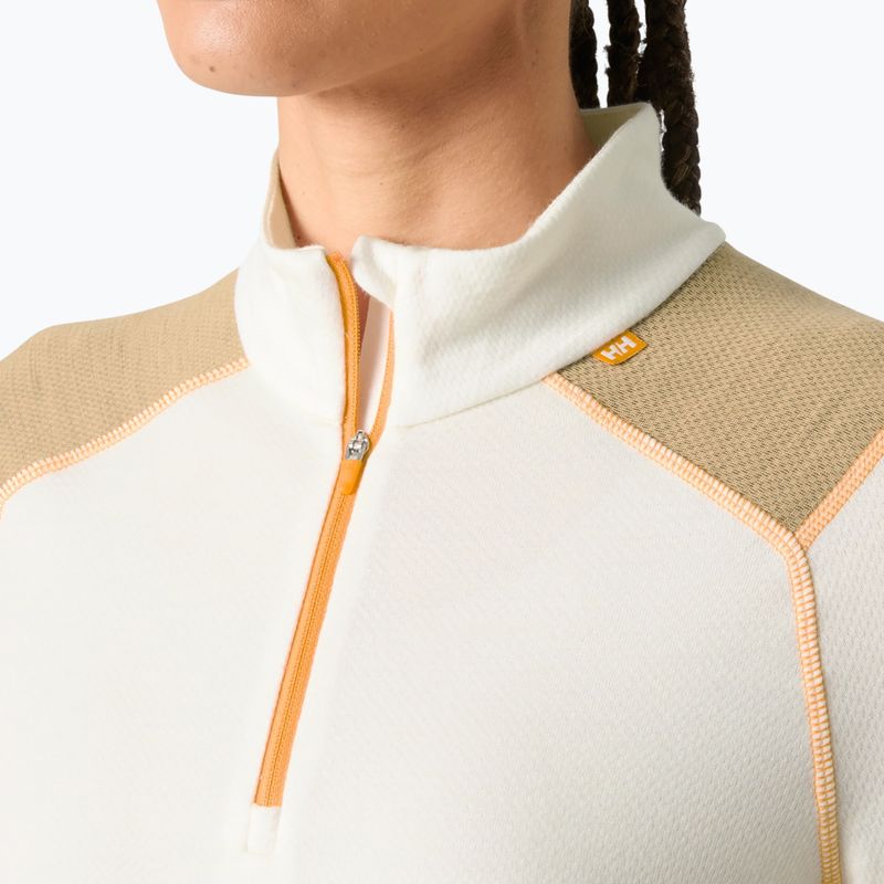 Felpa termica donna Helly Hansen Lifa Merino Midweight 1/2 Zip snow 3