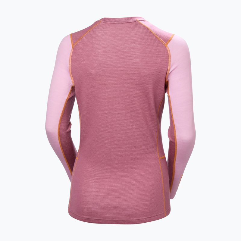 Felpa termica da donna Helly Hansen Lifa Merino Midweight Gra cherry blossom new nordic 6