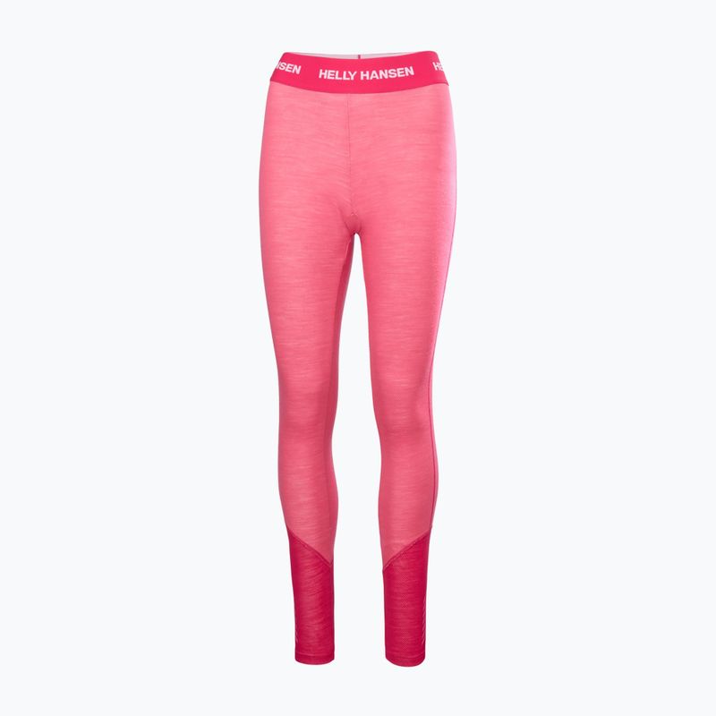 Pantaloni termici da donna Helly Hansen Lifa Merino Midweight hot pink 5