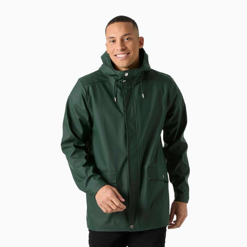 Giacca impermeabile da uomo Helly Hansen Moss Rain Coat dark jungle