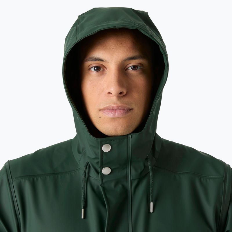 Giacca impermeabile da uomo Helly Hansen Moss Rain Coat dark jungle 3