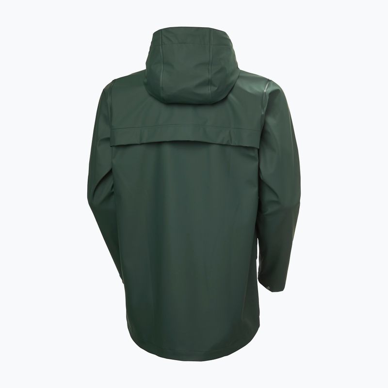 Giacca impermeabile da uomo Helly Hansen Moss Rain Coat dark jungle 7