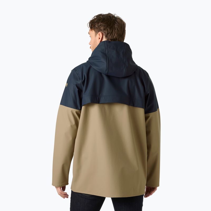 Giacca da vela da uomo Helly Hansen Moss Block Coat pebble 2