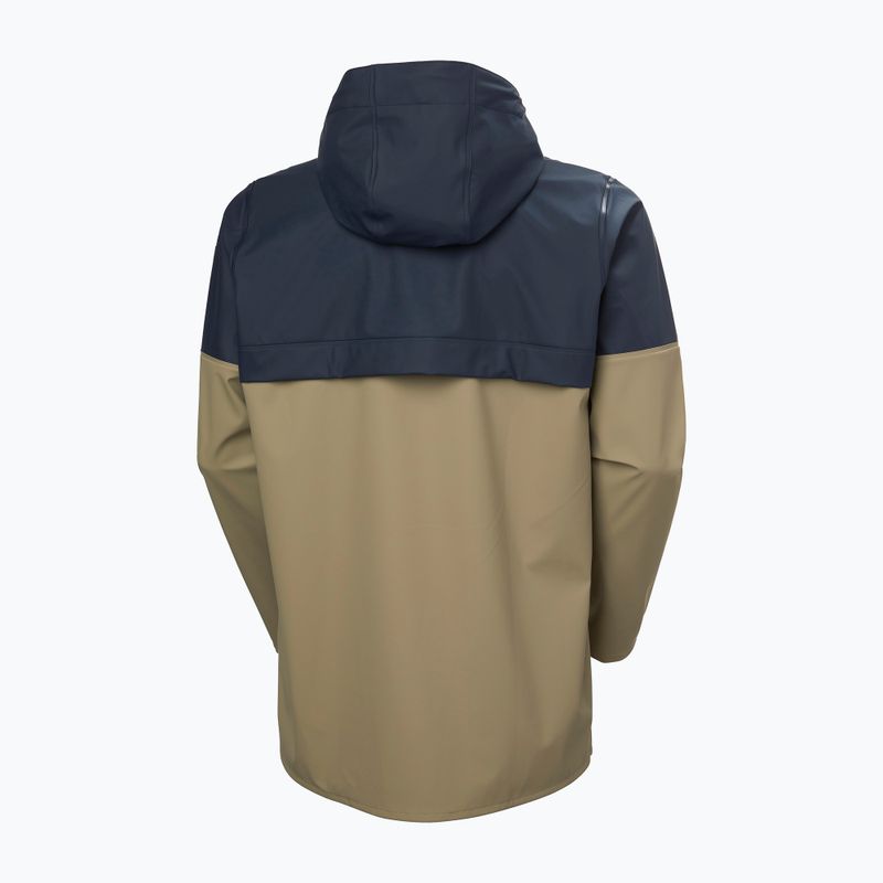 Giacca da vela da uomo Helly Hansen Moss Block Coat pebble 7