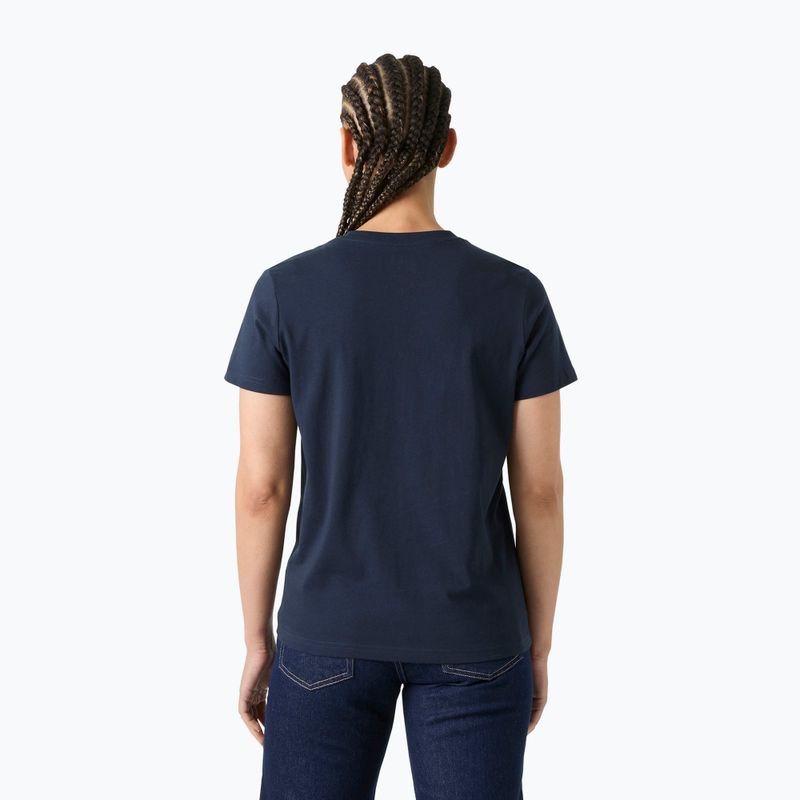 Maglietta da donna Helly Hansen Logo 3.0 SS navy 2