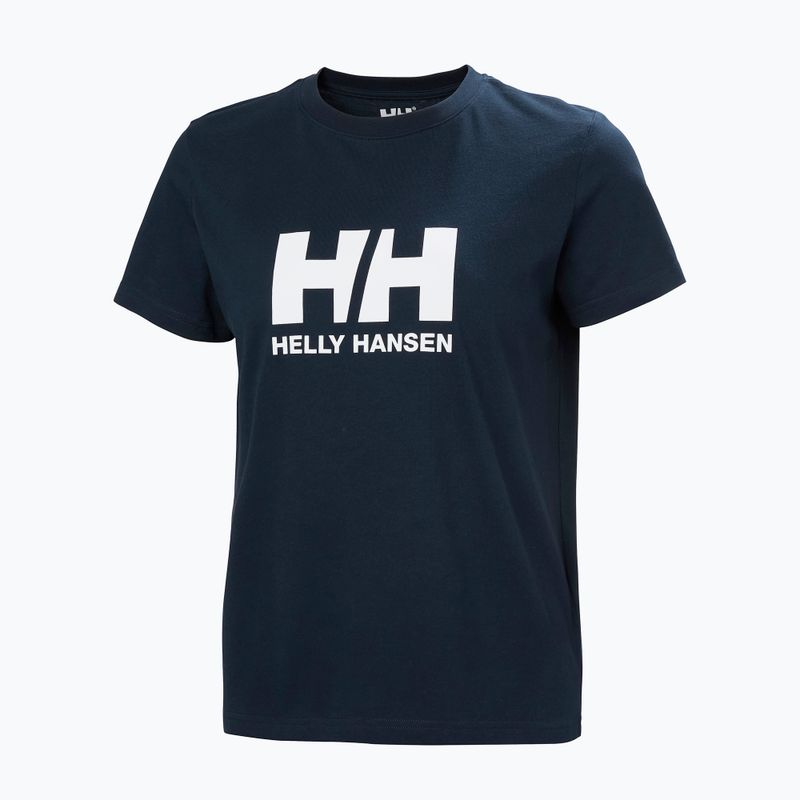 Maglietta da donna Helly Hansen Logo 3.0 SS navy 4