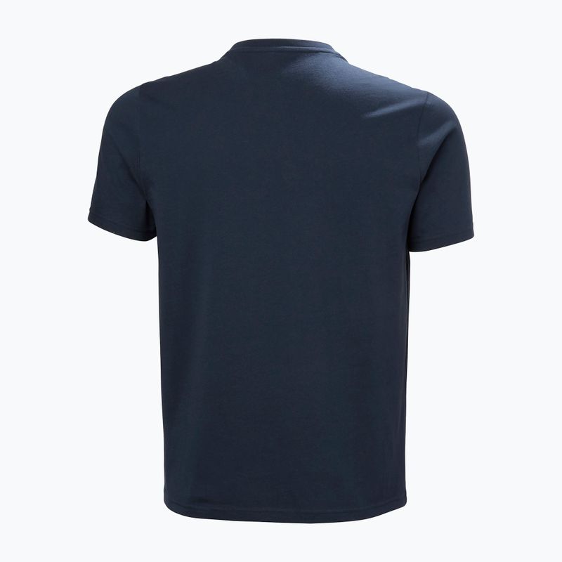 T-shirt da uomo Helly Hansen Logo 3.0 SS navy 5