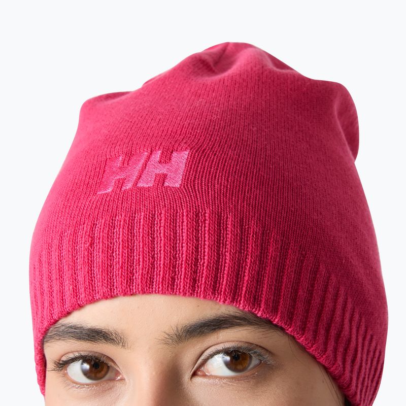 Cappello invernale Helly Hansen Brand cranberry 4