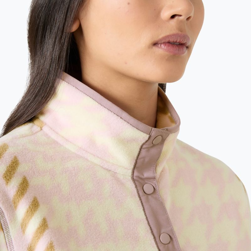 Pile donna Helly Hansen Maridalen Printed Fleece pink shake broxburn plaid 3