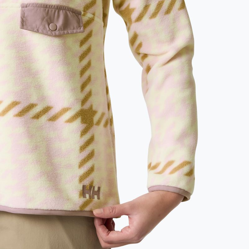 Pile donna Helly Hansen Maridalen Printed Fleece pink shake broxburn plaid 4