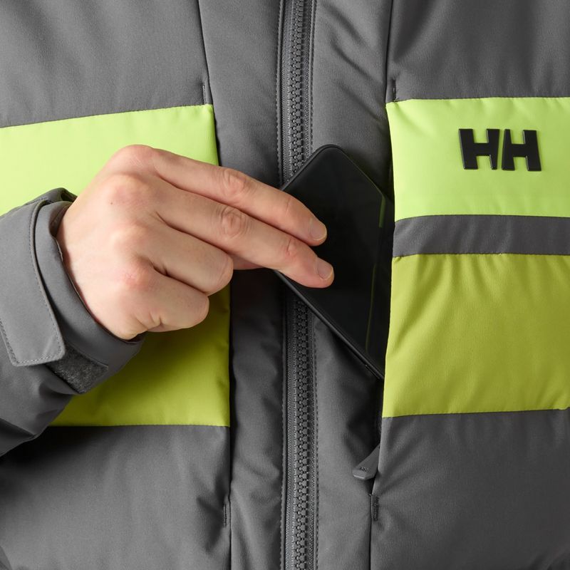 Giacca da sci da uomo Helly Hansen Bossanova Puffy thunder grey 5