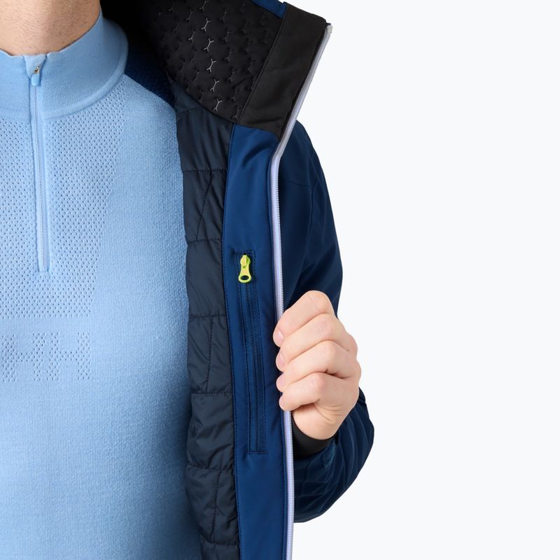 Giacca da sci da uomo Helly Hansen Alpha Lifaloft dark blue 9