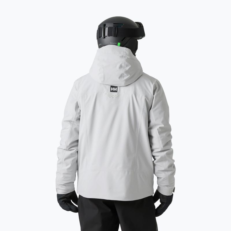 Giacca da sci da uomo Helly Hansen Alpha Lifaloft grey fog 2