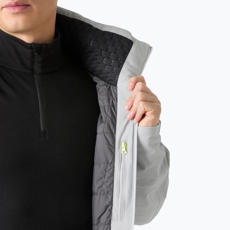 Giacca da sci da uomo Helly Hansen Alpha Lifaloft grey fog 7