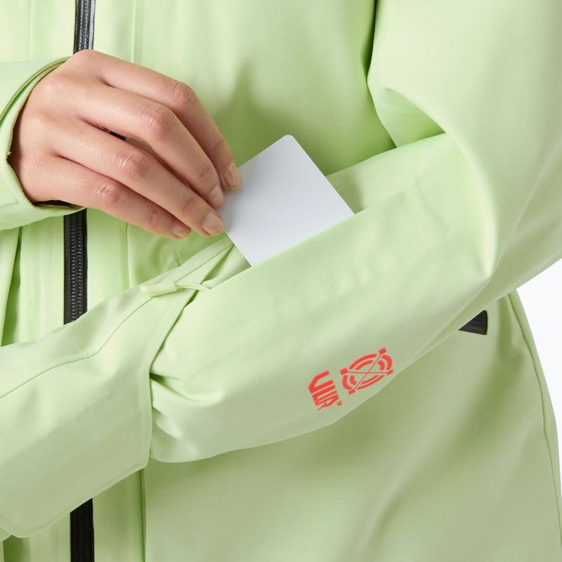 Giacca da sci da donna Helly Hansen Powderqueen 3.0 washed lime 5