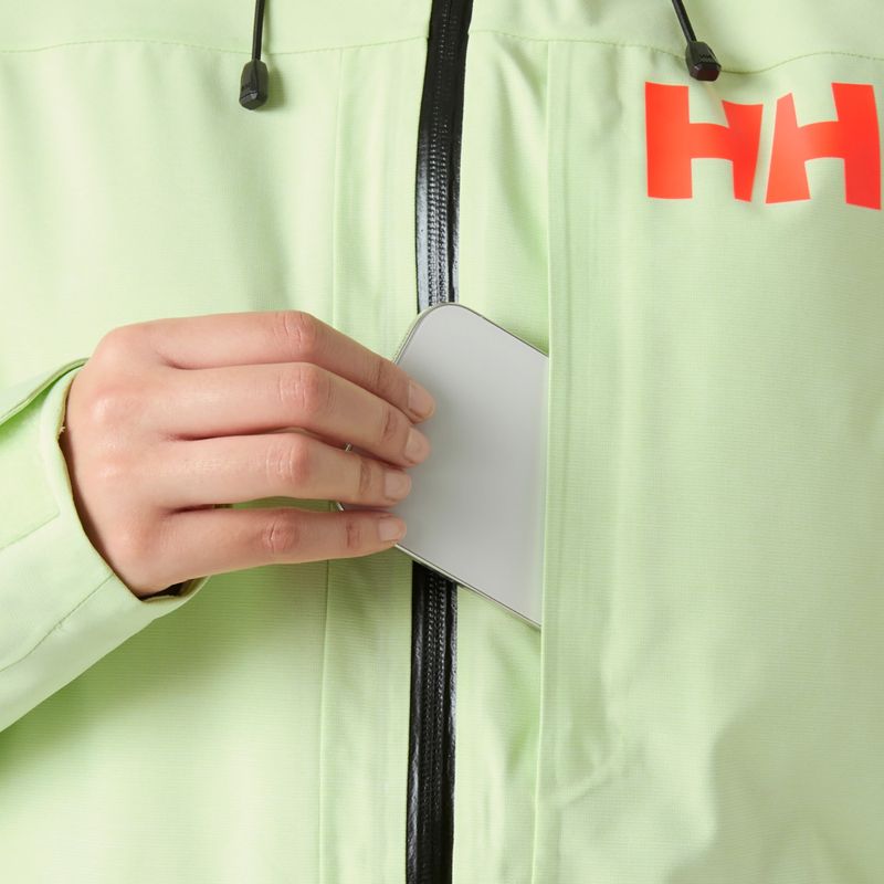 Giacca da sci da donna Helly Hansen Powderqueen 3.0 washed lime 6