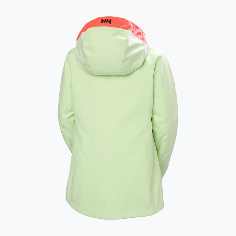 Giacca da sci da donna Helly Hansen Powderqueen 3.0 washed lime 12