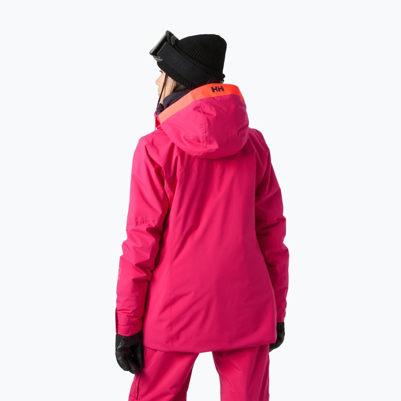 Giacca da sci da donna Helly Hansen Powshot cranberry 2