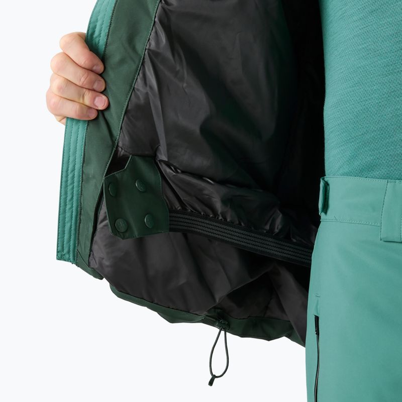 Giacca da sci da uomo Helly Hansen Alpine Inslated dark jungle 8