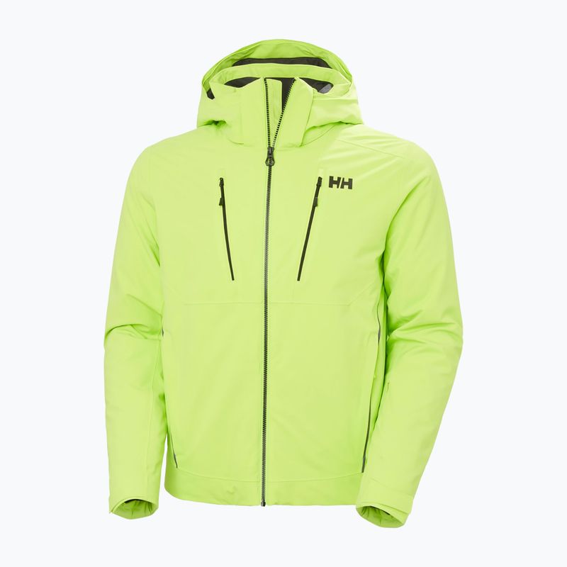 Giacca da sci da uomo Helly Hansen Alpha 4.0 luminous green 9