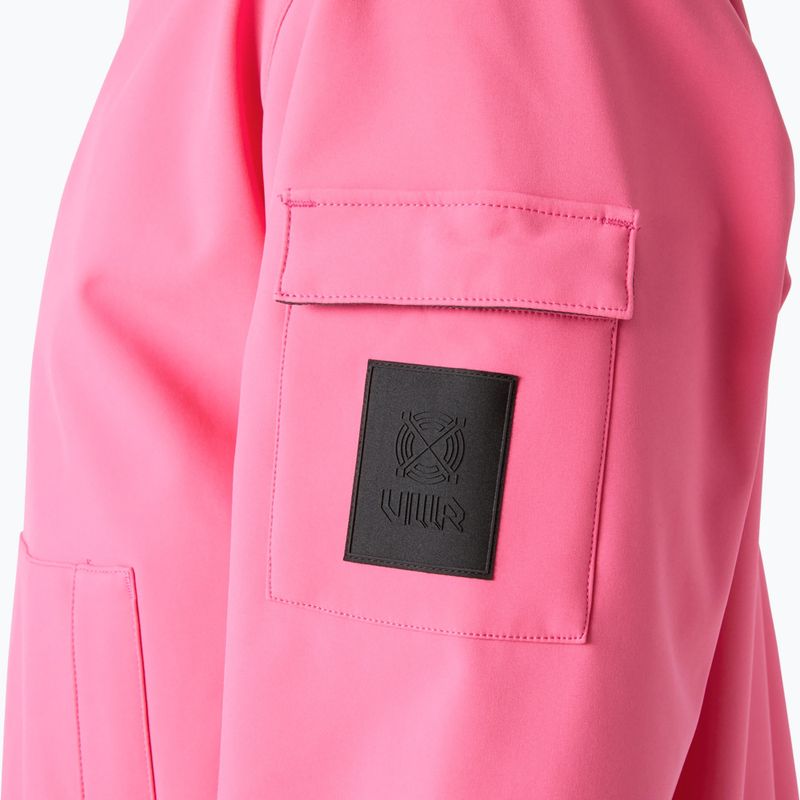 Giacca da sci Helly Hansen Ullr D Ridable Hoodie hot pink 6