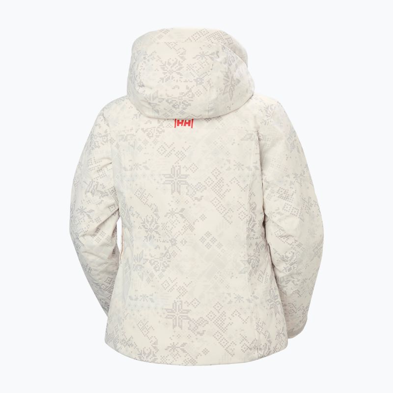 Giacca da sci da donna Helly Hansen Valdisere 3.0 cream new nordic aop 8