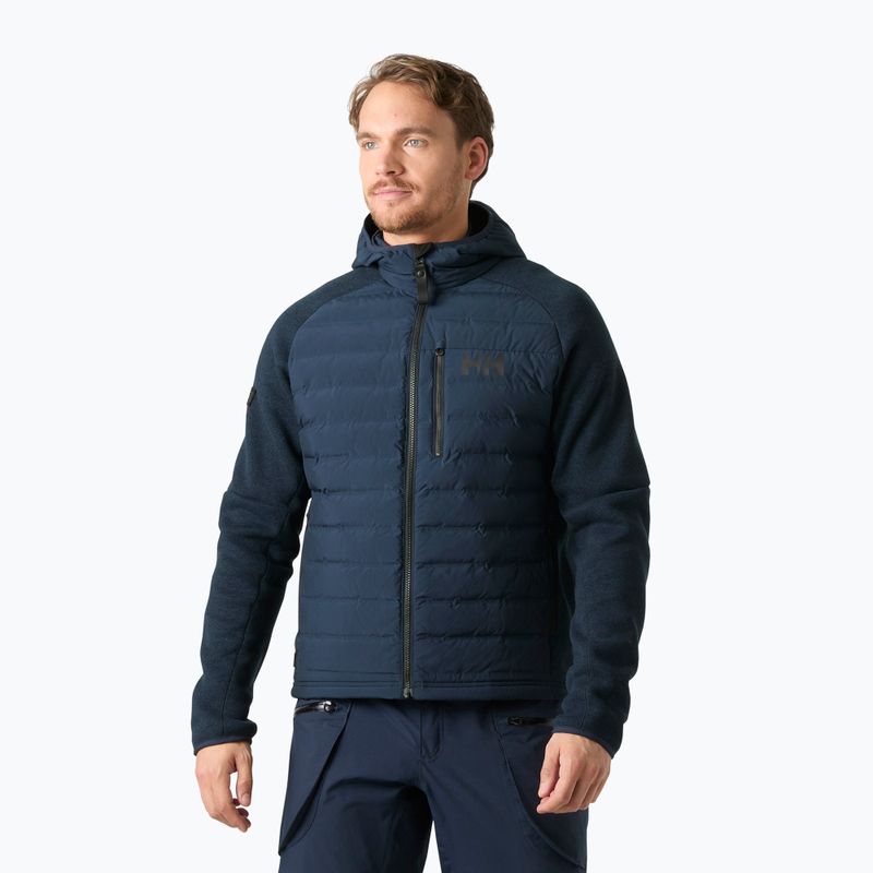 Giacca ibrida da uomo Helly Hansen Skagen Hybrid Knit Insulator navy