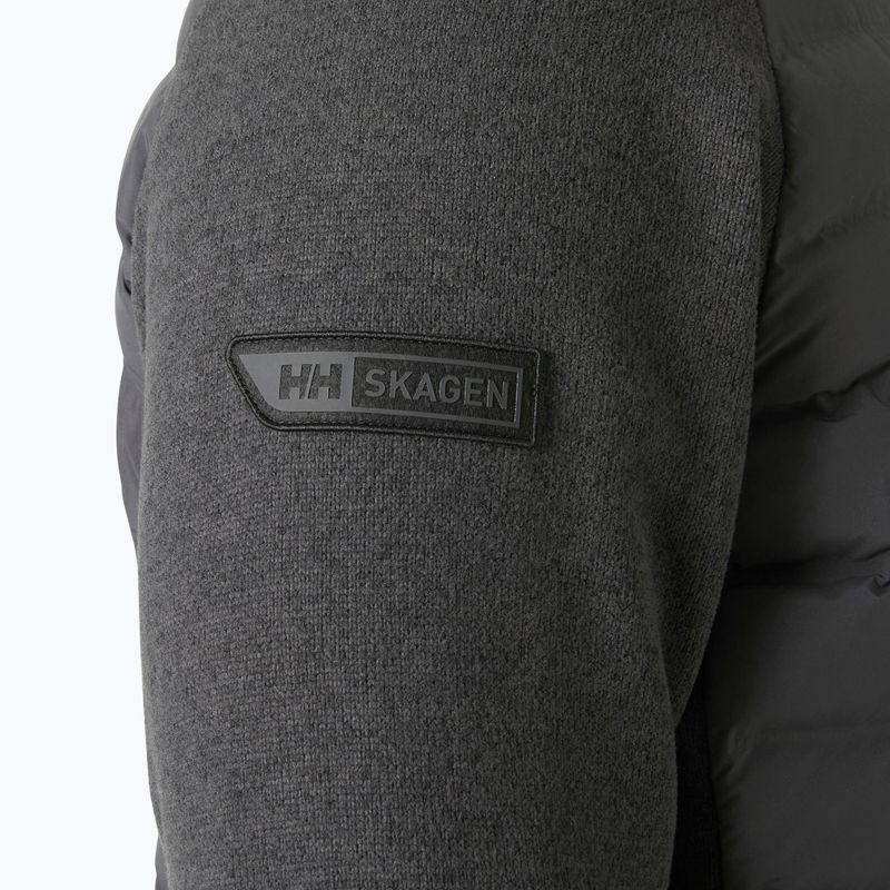 Giacca ibrida da uomo Helly Hansen Skagen Hybrid Knit Insulator ebony 5