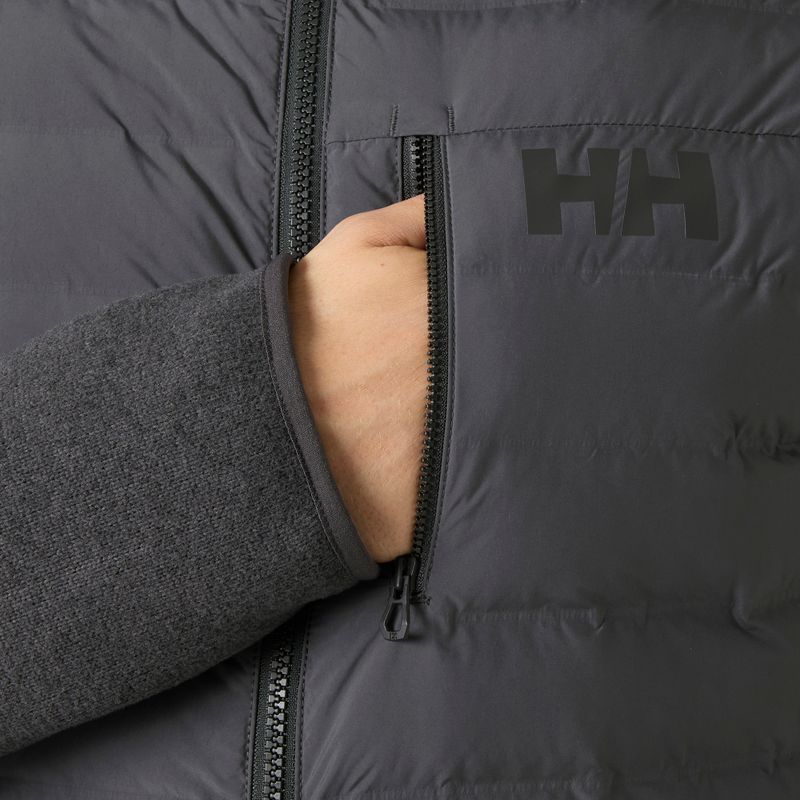 Giacca ibrida da uomo Helly Hansen Skagen Hybrid Knit Insulator ebony 6